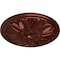 Ekena Millwork Bordeaux Ceiling Medallion (Fits Canopies up to 3 1/4"), 22 5/8"OD x 1 3/4"P, Antique Copper CM22BOACS - alternate 4